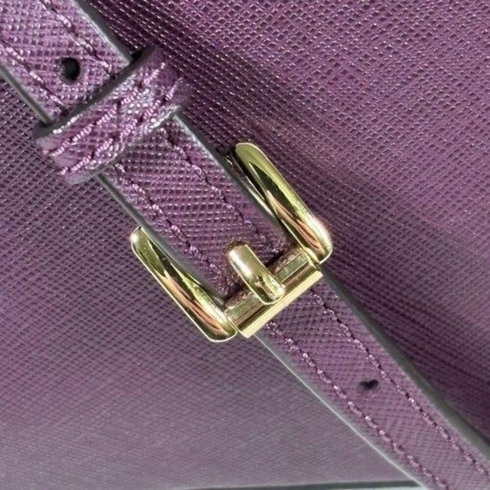 New Michael Kors Purple Cindy Womens Dome Crossbody Shoulder Bag Purse MSRP $198 - Picture 13 of 16
